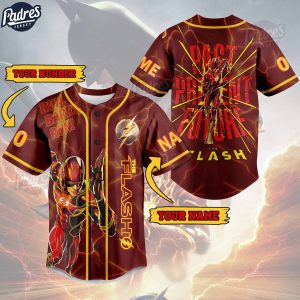 The Flash Custom Baseball Jersey For Fans 1