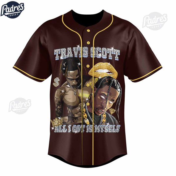 Travis Scott Custom Baseball Jersey For Fans 2 1