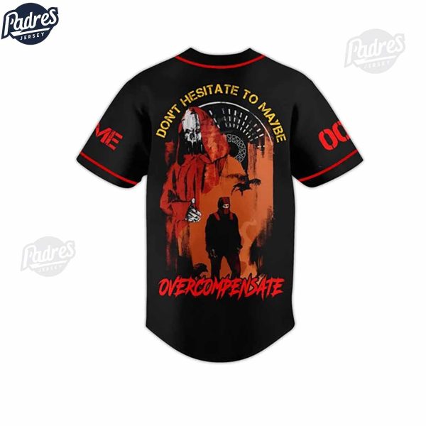 Twenty One Pilots Overcompensate Custom Baseball Jersey 3