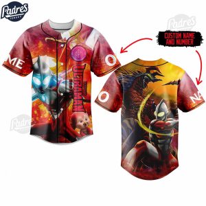 Ultraman Custom Baseball Jersey 1