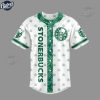 Weed Starbucks Baseball Jersey Style 3