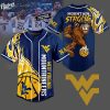 West Virginia Mountaineers Basketball Team Custom Baseball Jersey 1