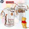 Winnie The Pooh Quotes Personalized Baseball Jersey