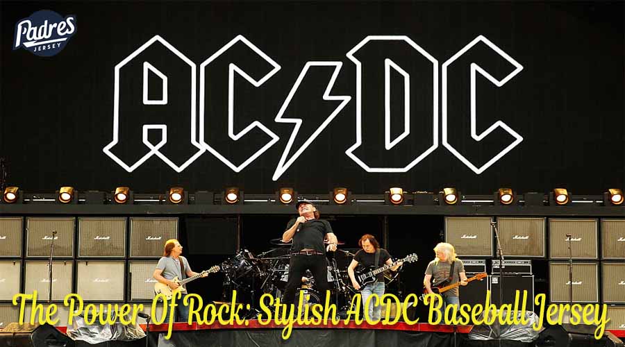 The Power Of Rock: Stylish ACDC Baseball Jersey