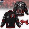 Music Ghost Band Black Baseball Jacket