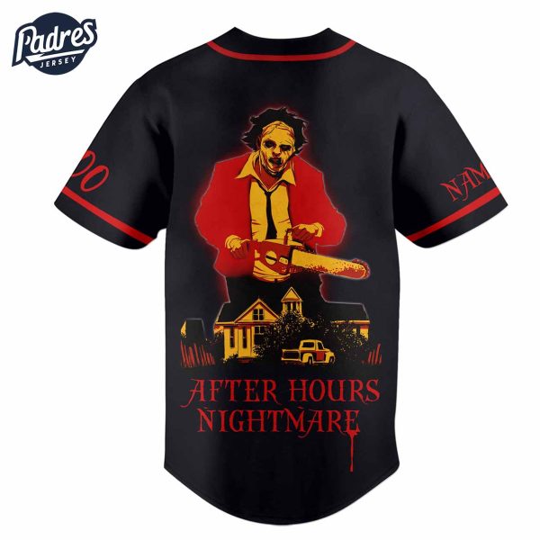 After Hours Nightmare Baseball Jersey The Weeknd Design 2