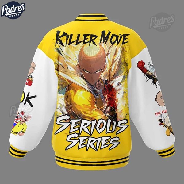 Anime One Punch Baseball Jacket 2