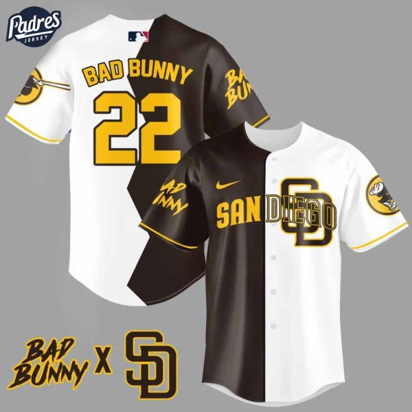 Bad Bunny San Diego Padres Baseball Jersey