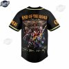 Custom Aerosmith End Of The Road Baseball Jersey 3