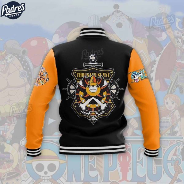 Custom Anime Nami Baseball Jacket 3