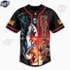 Custom Kiss Rock And Roll All Nite Baseball Jersey 3