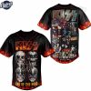 Custom Kiss World Tour Baseball Jersey 1