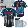 Custom Lady GaGa Die With A Smile Baseball Jersey 1