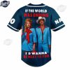 Custom Lady GaGa Die With A Smile Baseball Jersey 3