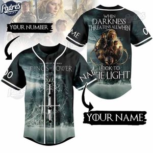 Custom Lord Of The Rings Baseball Jersey Only Movie 1