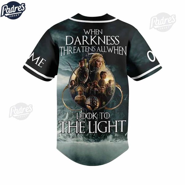 Custom Lord Of The Rings Baseball Jersey Only Movie 3