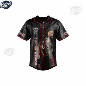 Custom Roman Reigns Empire Baseball Jersey Shirt 1