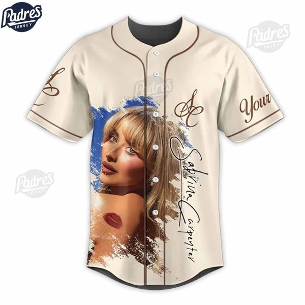 Custom Sabrina Carpenter Baseball Jersey Gifts 2