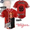 Custom Sammy Hagar I Can't Drive 55 Baseball Jersey