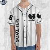 Custom Wu Tang Forever Baseball Jersey 3