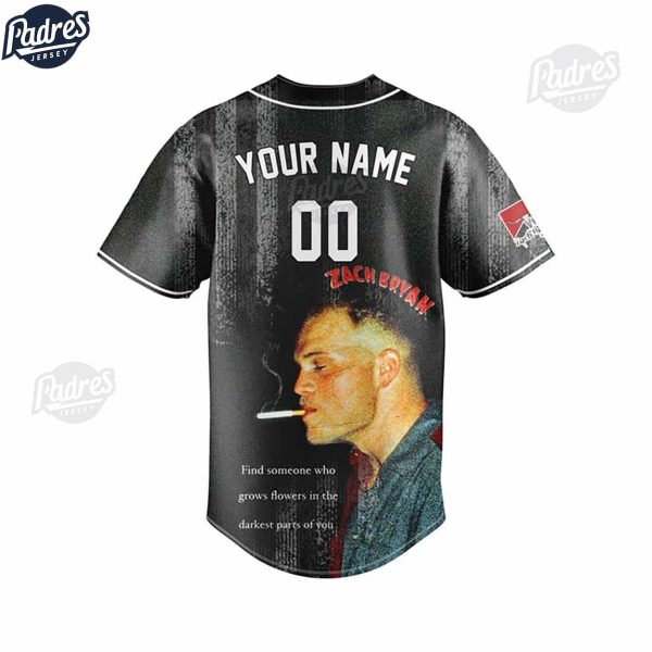 Custom Zach Bryan Baseball Jersey 3