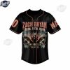 Custom Zach Bryan World Tour Baseball Jersey 3