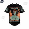 David Bowie Scary Monsters Super Creeps Custom Baseball Jersey 3