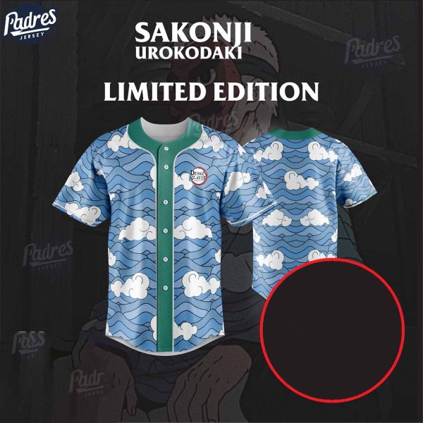 Demon Slayer Sakonji Urokodaki Baseball Jersey Padres