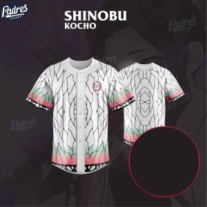 Demon Slayer Shinobu Kocho Baseball Jersey Padres