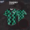 Demon Slayer Tanjiro Kamado Baseball Jersey Padres