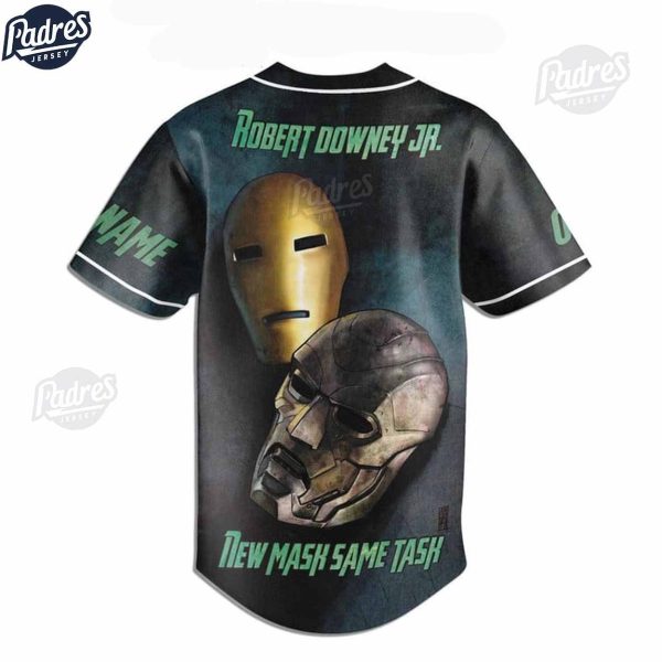 Doctor Doom Robert Downey Jr New Mask Custom Baseball Jersey 3