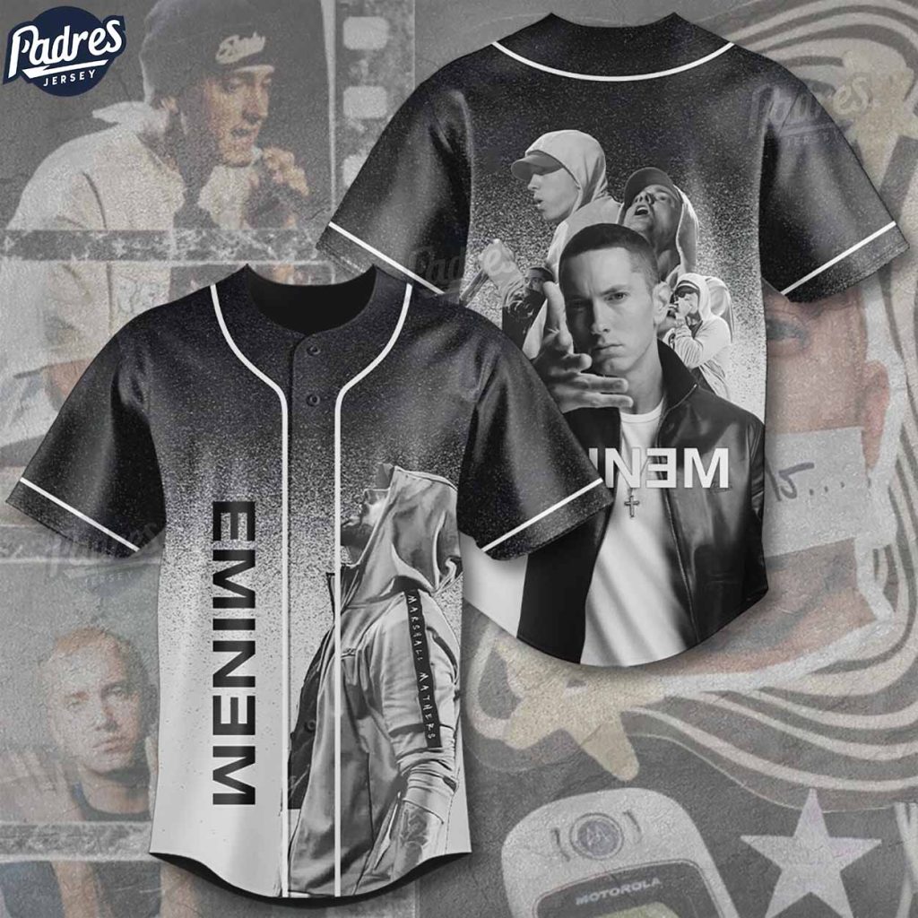 Eminem Baseball Jersey-Rapper Design