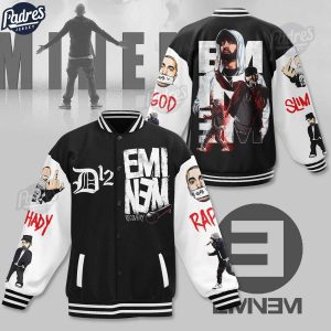 Eminem Hip Hop Baseball Jacket 1