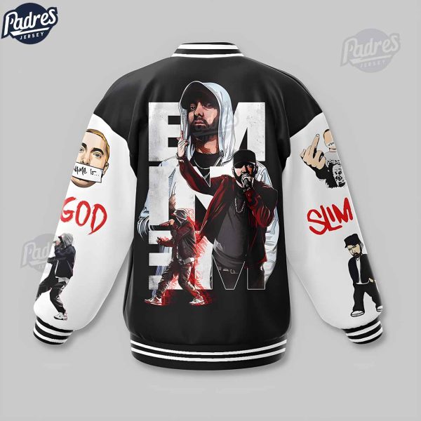 Eminem Hip Hop Baseball Jacket 3