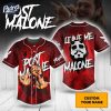 Halloween Post Malone Outfits Custom Baseball Jersey 1