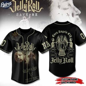 Jelly Roll Save Me Custom Baseball Jersey For You 1