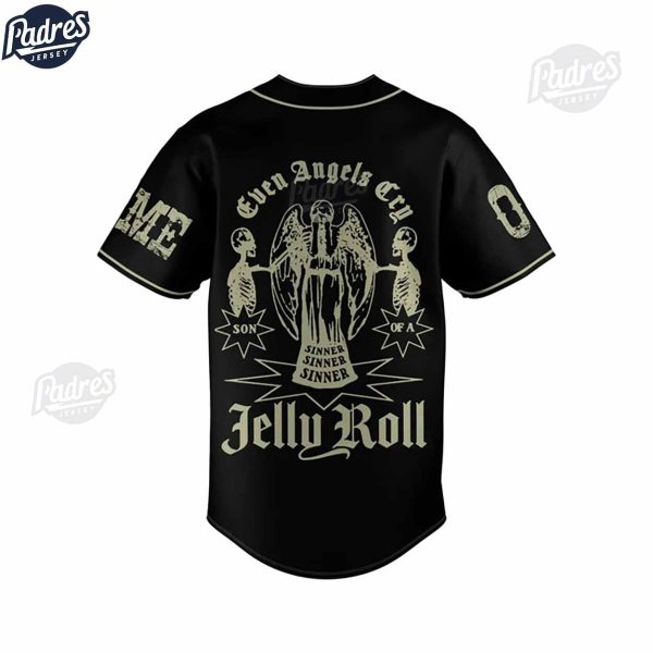 Jelly Roll Save Me Custom Baseball Jersey For You 3