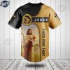 Jesus Faith Over Fear Baseball Jersey 2