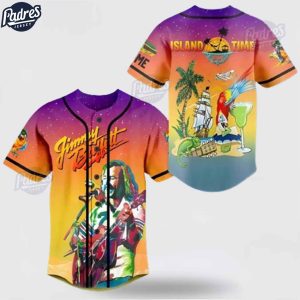 Jimmy Buffett Island Custom Baseball Jersey 1