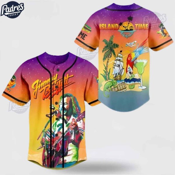 Jimmy Buffett Island Custom Baseball Jersey 1