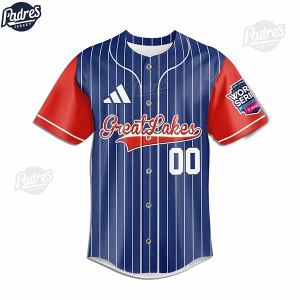 Little League Great Lakes Team Baseball Jersey 3