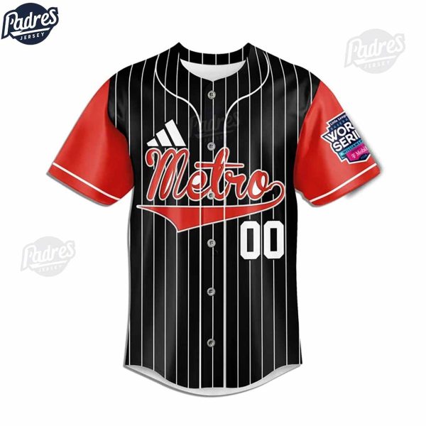 Little League Metro Team Baseball Jersey 2