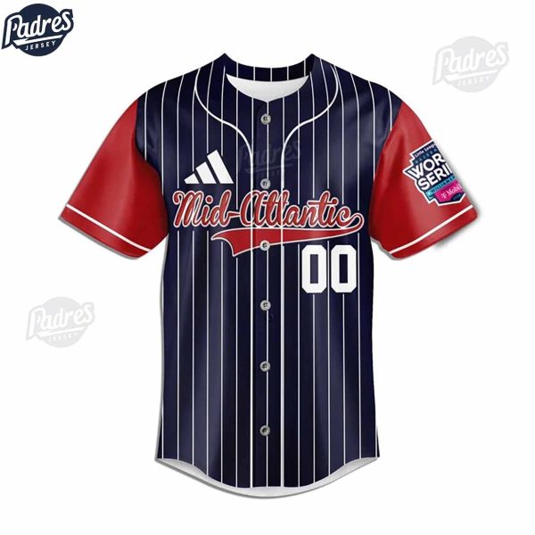 Little League Mid Atlantic Team Baseball Jersey 3