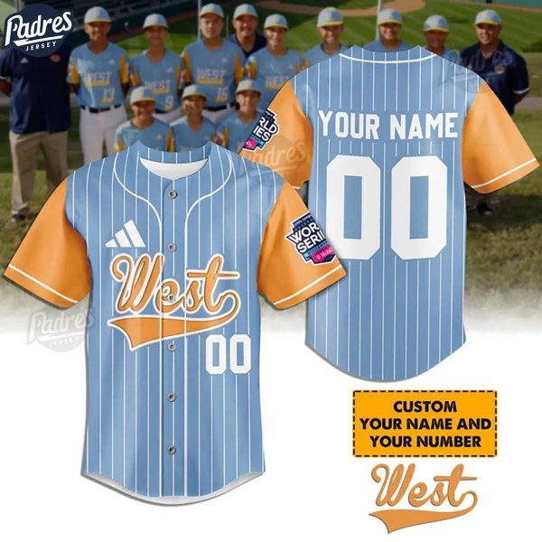 Little League West Team Baseball Jersey 1