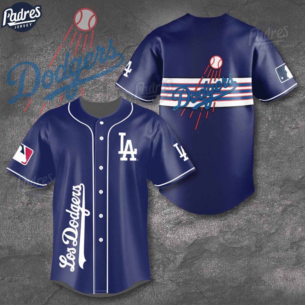 Los Angeles Dodgers Logo Baseball Jersey