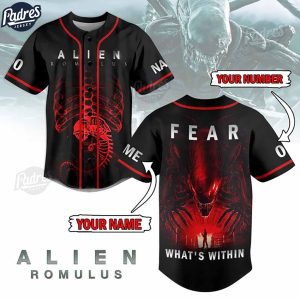 Movie Alien Romulus Custom Baseball Jersey 1