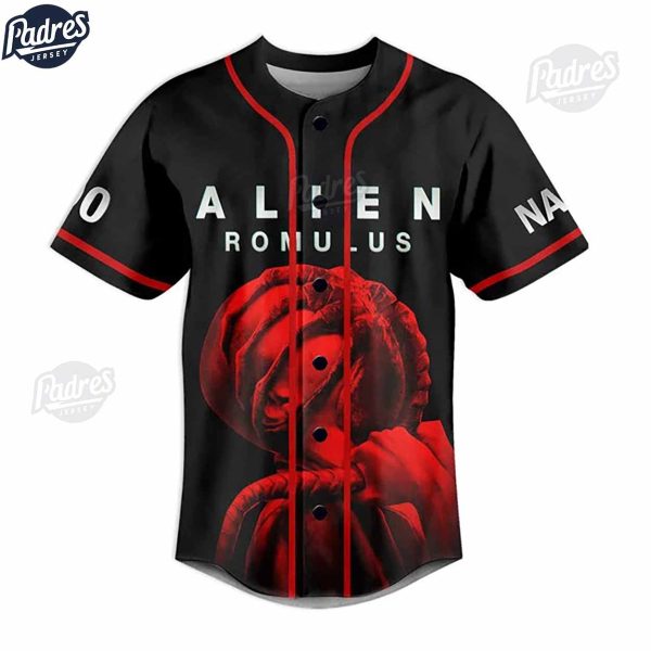 Movie Alien Romulus Facehugger Baseball Jersey 2