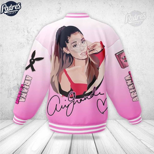 Music Ariana Grande Baseball Jacket 3