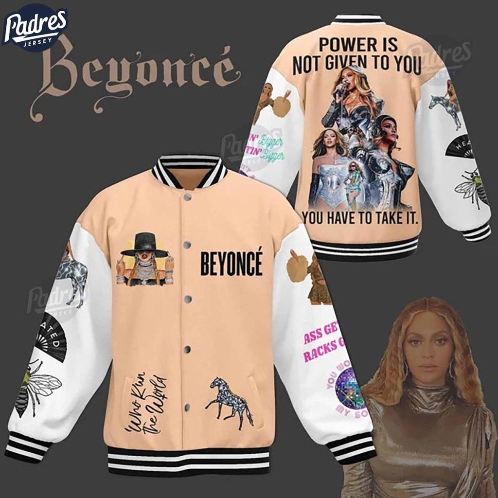 Music Beyonce Baseball Jacket Stylish Gear For Queen Bey Fans