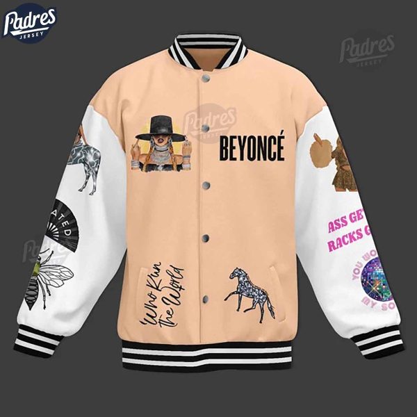 Music Beyonce Baseball Jacket Stylish Gear For Queen Bey Fans 3